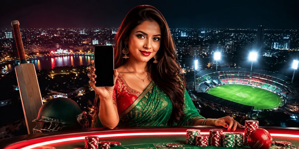 বগুড়ায় লাল-সবুজ পোশাকে ক্রিকেট বেটিং উপভোগ করছেন ak620 খেলোয়াড়